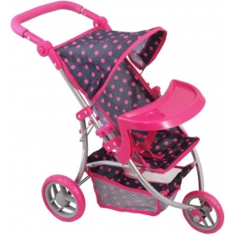 LĖLIŲ VEŽIMĖLIS BABY MIX 9377