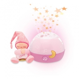 PROJEKTORIUS/NAKTINĖ LEMPELĖ CHICCO GOODNIGHT STARS PROJECTOR – PINK
