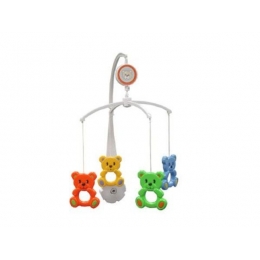MUZIKINĖ KARUSĖLĖ BABY MIX MEŠKIUKAI