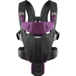 BABYBJÖRN NEŠIOKLĖ MIRACLE Black/Purple Cotton 096053