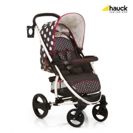 HAUCK SPORTINIS VEŽIMĖLIS MALIBU XL, Dots Black, 145043