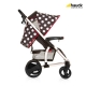 HAUCK SPORTINIS VEŽIMĖLIS MALIBU XL, Dots Black, 145043