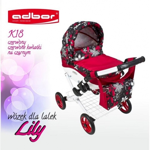 LĖLIŲ VEŽIMĖLIS ADBOR LILY