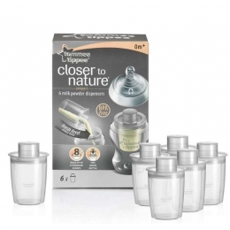 TOMMEE TIPPEE PIENO MIŠINĖLIO LAIKYMO INDELIAI 6vnt