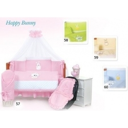 TUTTOLINA PATALYNĖS KOMPLEKTAS HAPPY BUNNY