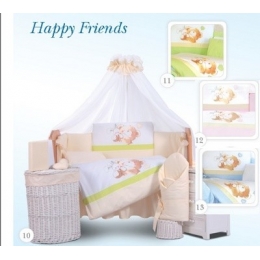 TUTTOLINA PATALYNĖS KOMPLEKTAS HAPPY FRIENDS