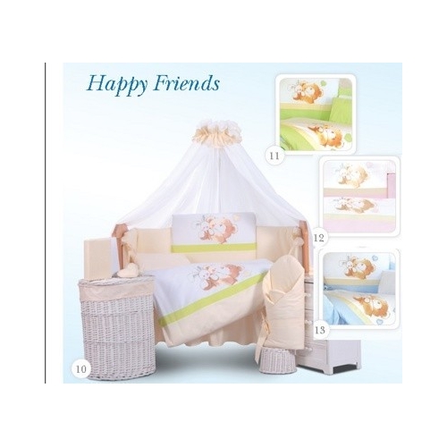 TUTTOLINA PATALYNĖS KOMPLEKTAS HAPPY FRIENDS