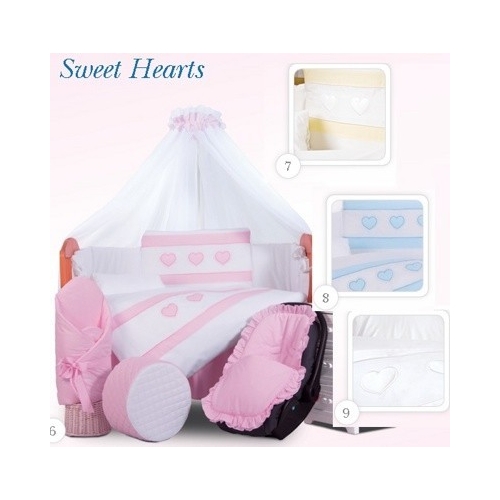 TUTTOLINA PATALYNĖS KOMPLEKTAS SWEET HEARTS